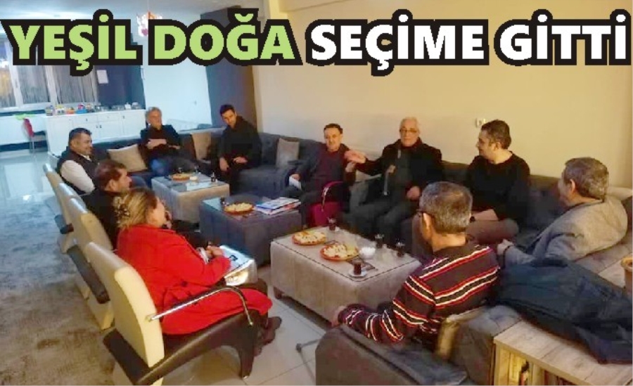 Yeşil Doğa Derneği ilk genel kurulunu yaptı güven tazeledi