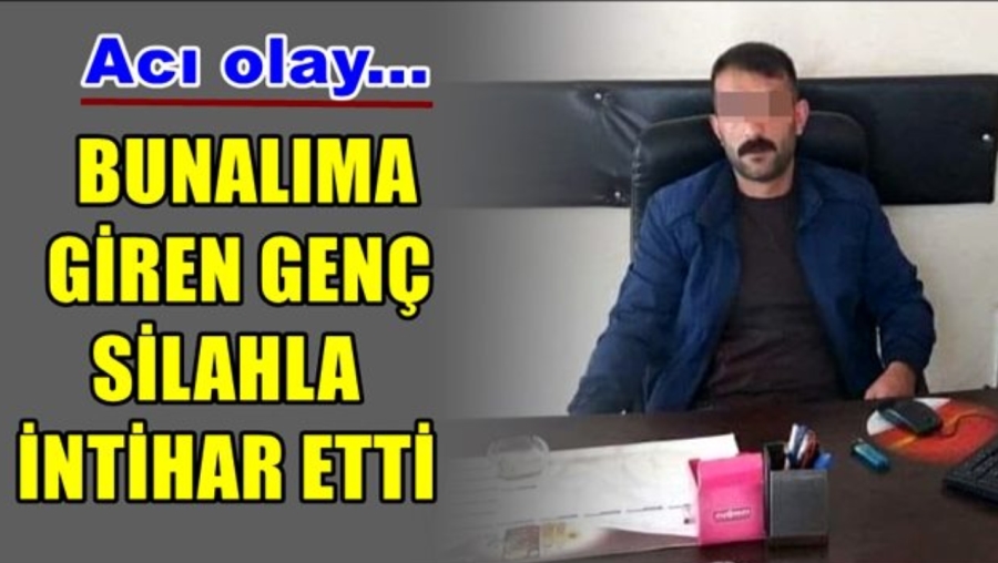 Tabanca ile yaşamına son verdi