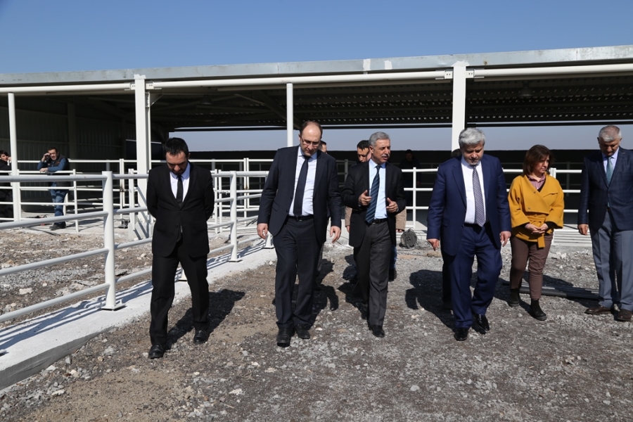 Embriyo transfer merkezi inşaatı tamamlanma aşamasında