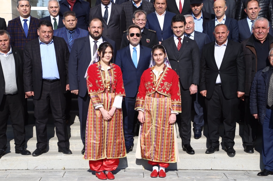 Vali Ali Mantı İlçe ziyaretlerinde bulundu