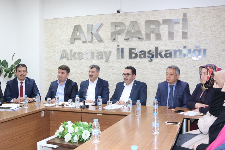 Koordinatör Milletvekilinden AK Parti İl Teşkilatına Ziyaret