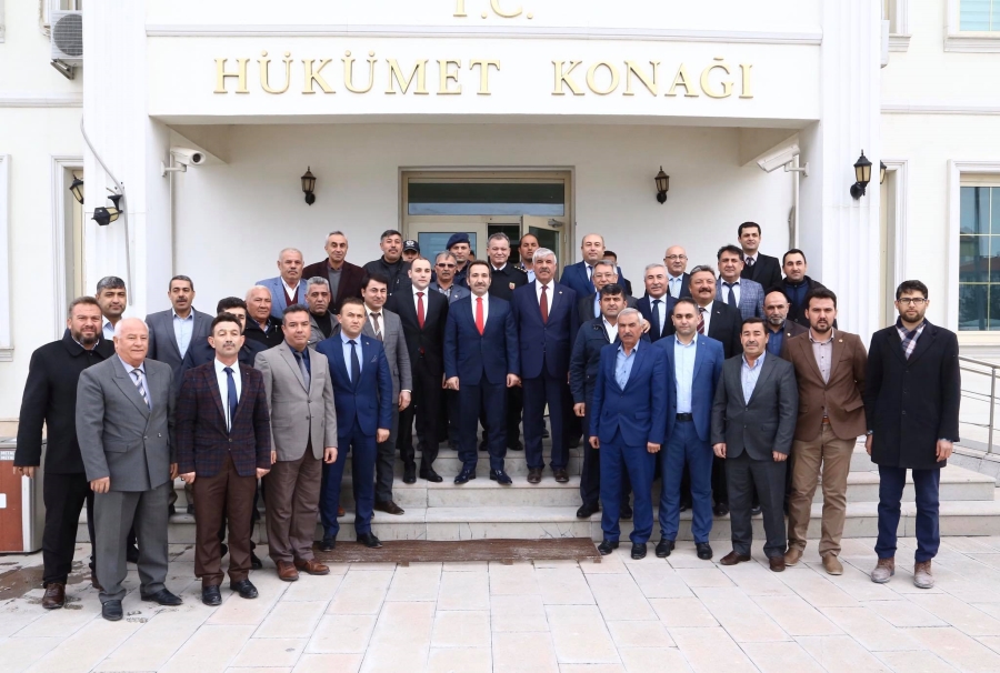 Vali Ali Mantı İlçe Ziyaretlerine devam ediyor