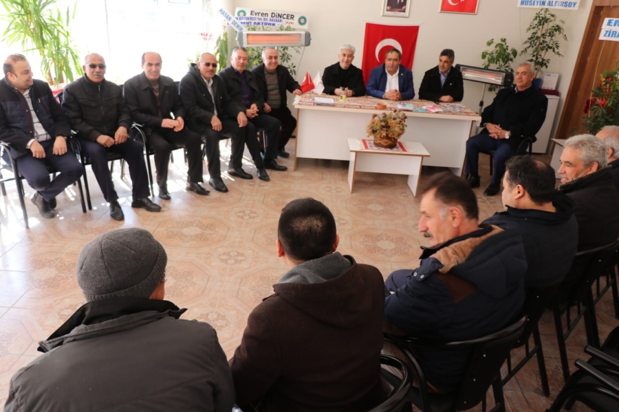 Köy ve mahalle muhtarları çalışmaları değerlendirdi
