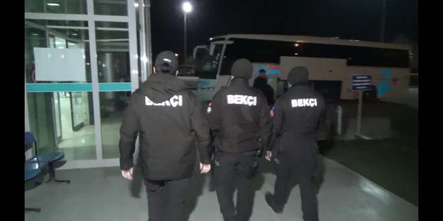Aksaray’da bekçiler de gece 65 yaş üstü ve bilgilendirme denetiminde
