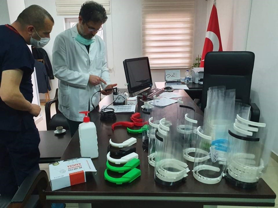 Sağlık çalışanlarına öğretmenlerden destek geldi