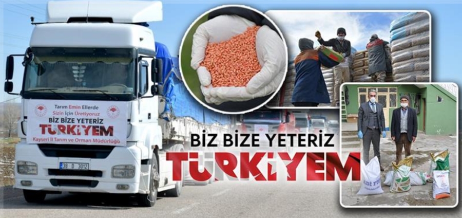 21 ilde üreticilerimize tohumların yüzde 75