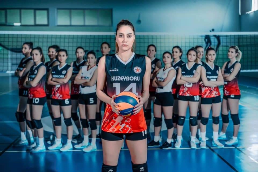 Kuzeyboru voleybol takımı sultanlar liginde...