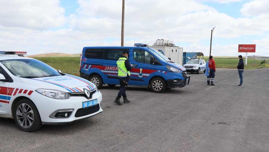 Aksaray’da sınırlandırma kapsamında karayolları denetim altında