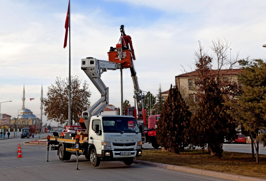 Aksaray’da mobese kameralarında denetim