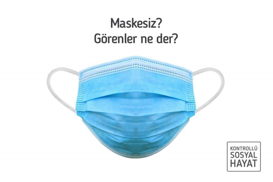 81 ilde maske takmayana 900 lira ceza