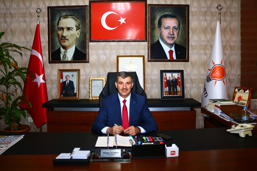 Başkan Altınsoy:Canlarımız önce Allah’a, sonra sizlere emanet