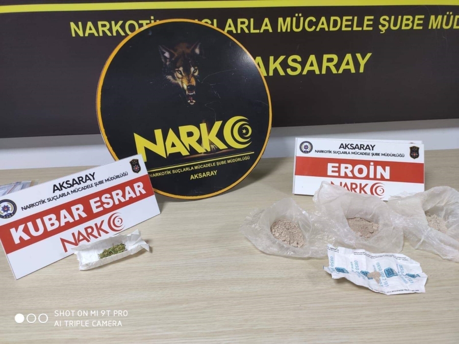 İç çamaşırında uyuşturucu ele geçirildi