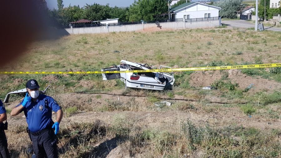 Aksaray’da düğün dönüşü kaza: 1 ölü 4 yaralı