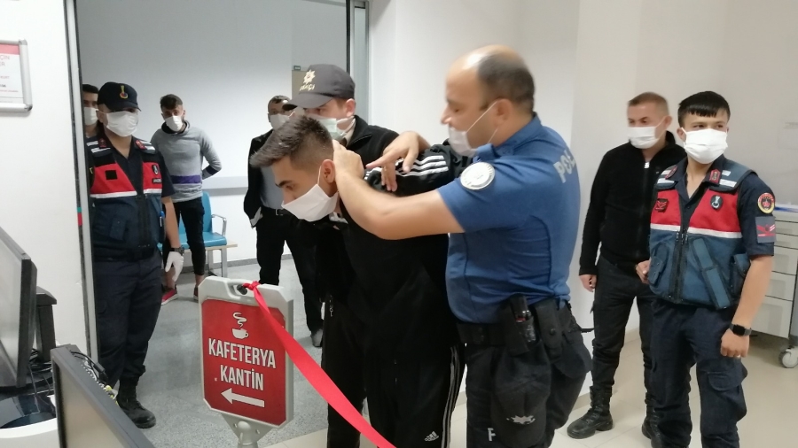 Ayağına savcı isteyen uyuşturucu taciri; “Terörist olup bekçilere mermi sıkacaksın”