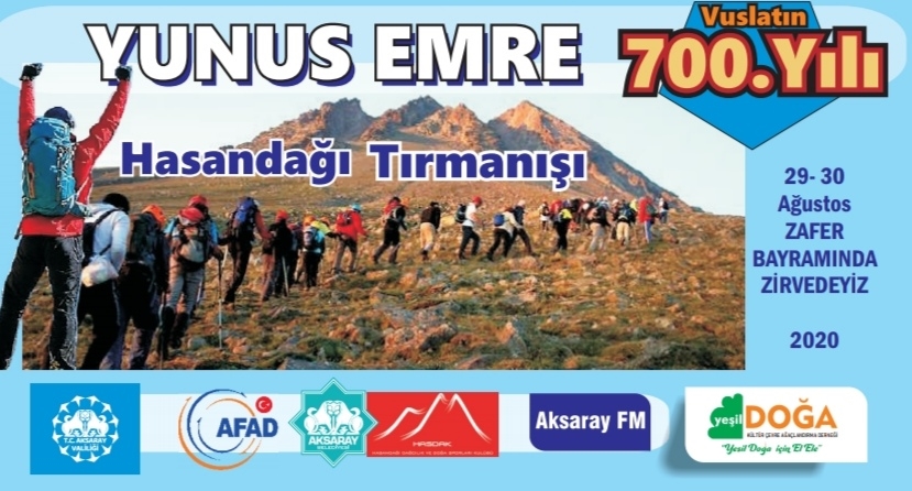 Yunus için Zafer Bayramında Hasandağı Zirvesi Yapıldı