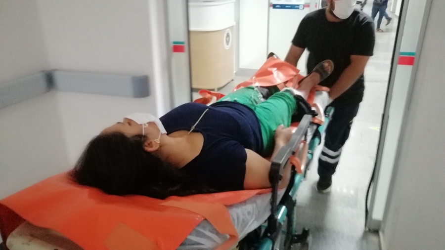 Akraba kavgasında kadın bıçakla yaralandı