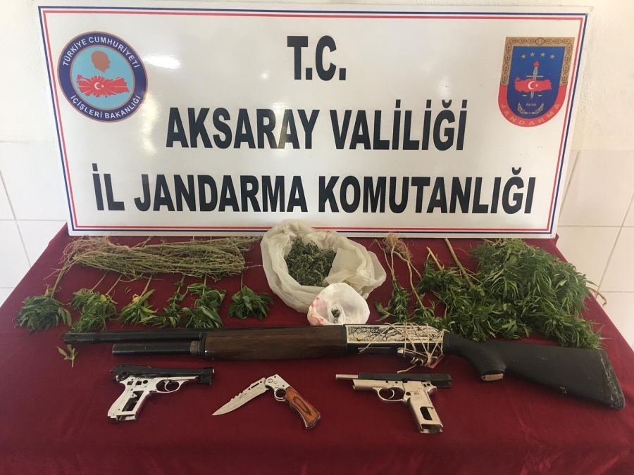 Uyuşturucu imal ve ticaretini yapan 2 şahıs gözaltına alındı