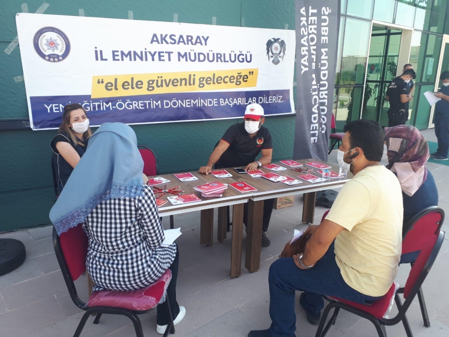 Aksaray’da öğrencilere terör örgütü bilgilendirmesi