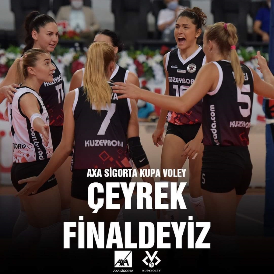 Türkiye kupasında çeyrek finaldeyiz