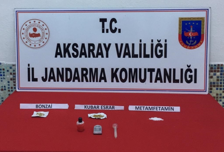 Aksaray Altınkaya köyünde uyuşturucu operasyonu