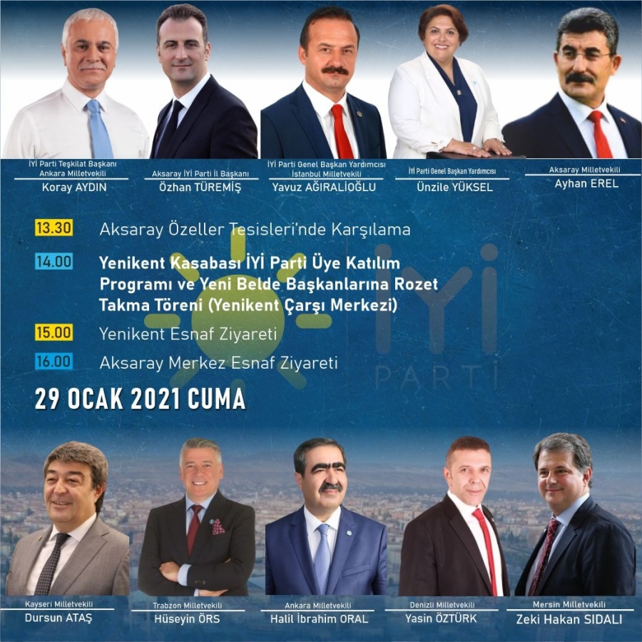 İYİ Parti üyelerine rozet takacak