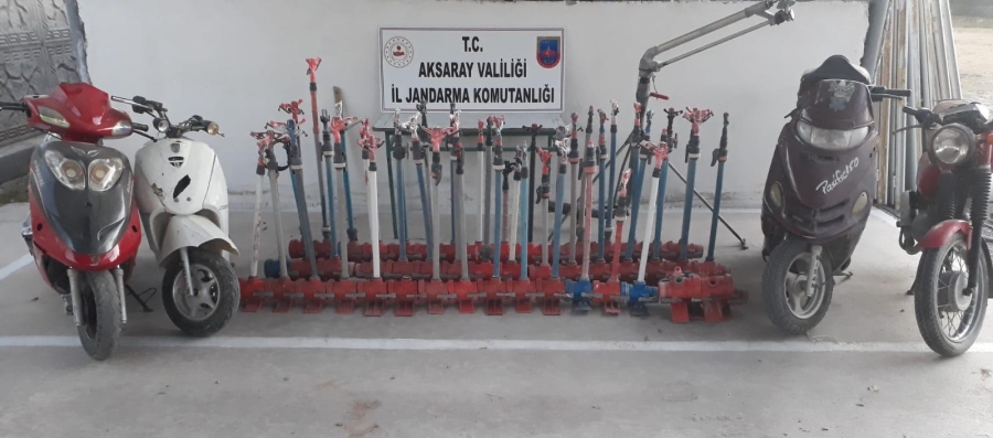 Aksaray jandarma dedektiflerinden hırsızlık operasyonu: 4 gözaltı