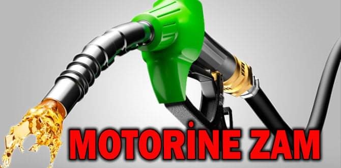 Motorine 23 kuruş zam