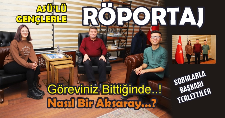 Aksaray Üniversitesi öğrencileri sordu, Başkan Dinçer cevapladı