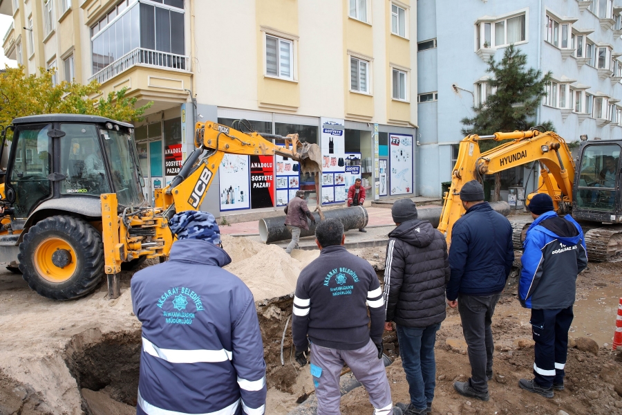 Su kesintisi sona erdi! Aksaray