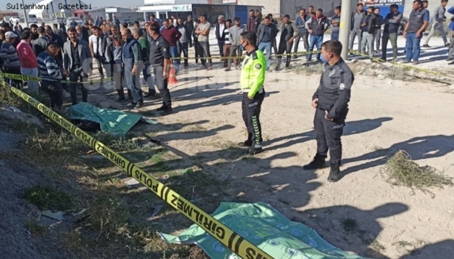 Sultanhanı ilçesinde feci kaza: 2 ölü