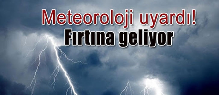 Aksaray için fırtına uyarısı! sıcaklıklar  birdenbire düşecek!