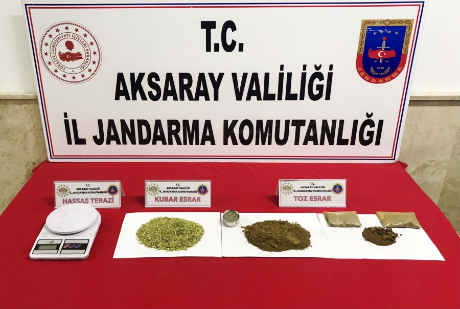 Yaprakhisar köyünde uyuşturucu operasyonu: 1 gözaltı