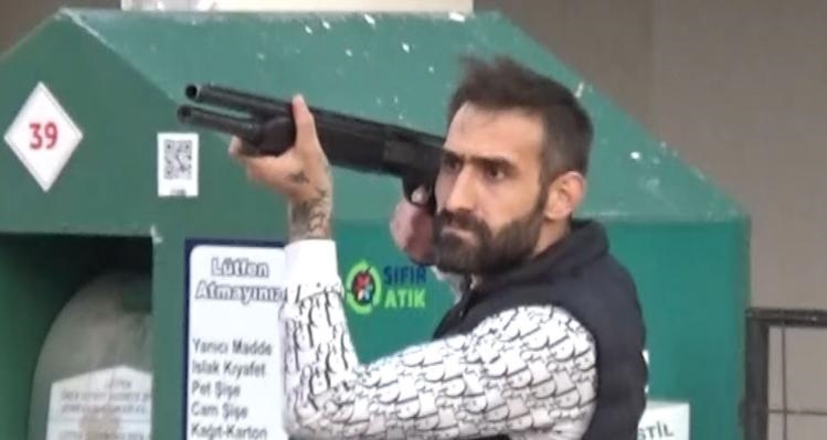 Bir kişiyi vurup tüfeği kendine doğrultan o şahıs tutuklandı