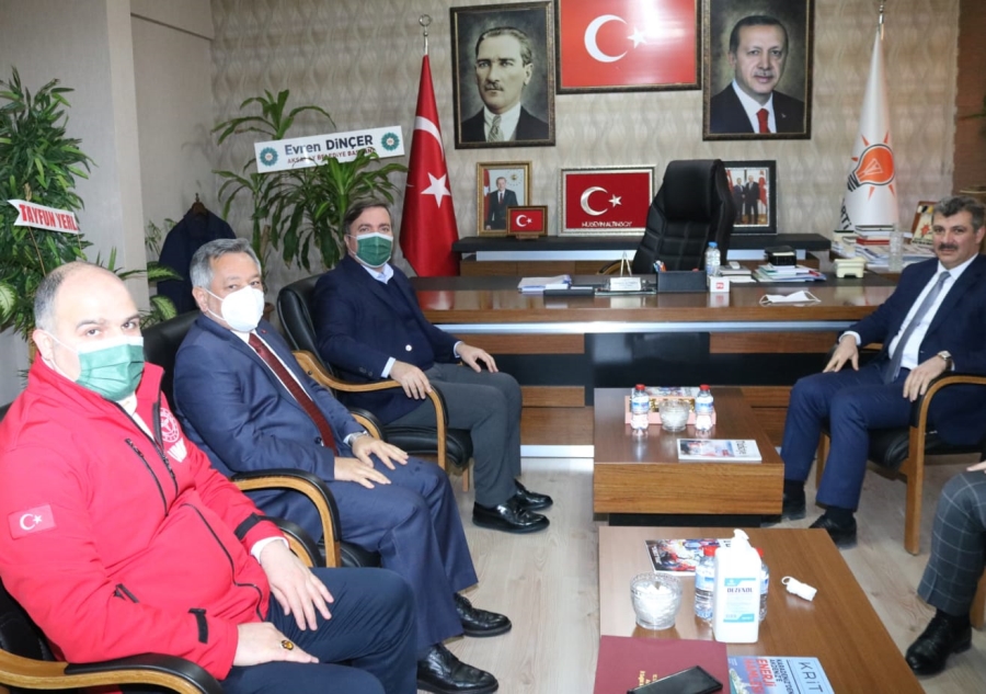 Vali Hamza Aydoğdu siyasi partilere iade-i ziyarette bulundu