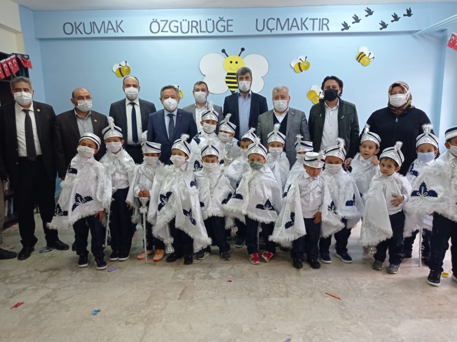 20 yetim çocuk erkekliğe ilk adımı attı