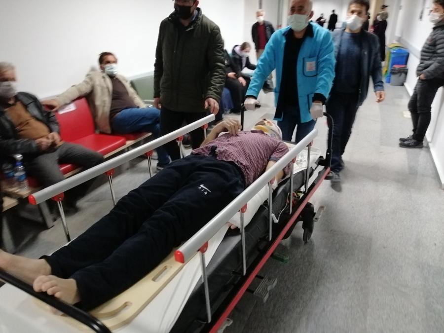 İnşaattan düşen işçi ağır yaralandı