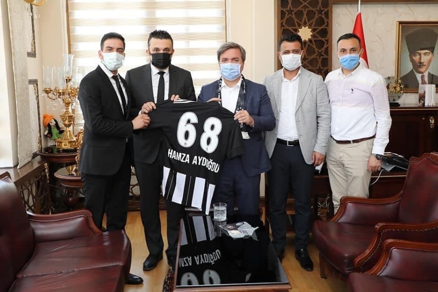 Aksaray Beşiktaşlılar Derneğinden Vali Aydoğdu