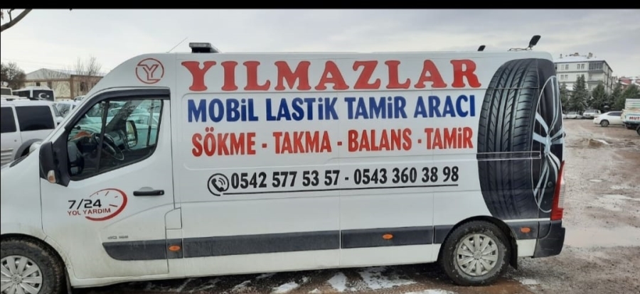 Aksaray Yılmazlar mobil lastik tamir aracı - Aksaray yol yardım - Aksaray lastik yol yardım - Aksaray balans - Aksaray lastik sökme takma-Aksaray lastik tamircisi -aksaray oto lastik 