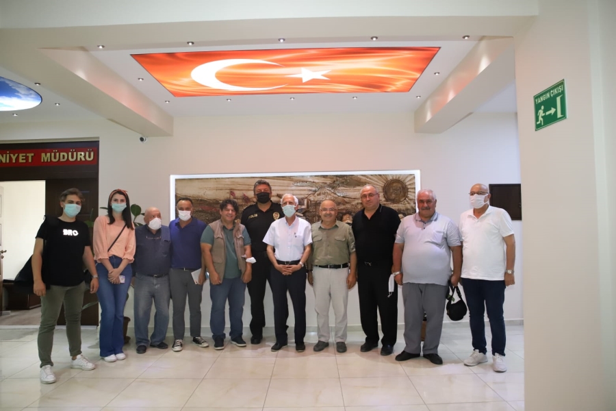 Gazetecilerden Emniyet Müdürü Murat Kolcu