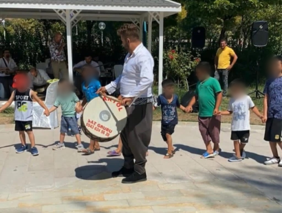 Aksaray’da yetim çocuklar gönüllerince eğlendi