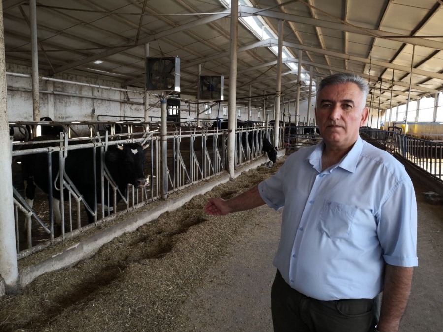 Başkan Bekir Kayan: Üreteciler hayvanlarını gözü yaşlı kesime götürüyor
