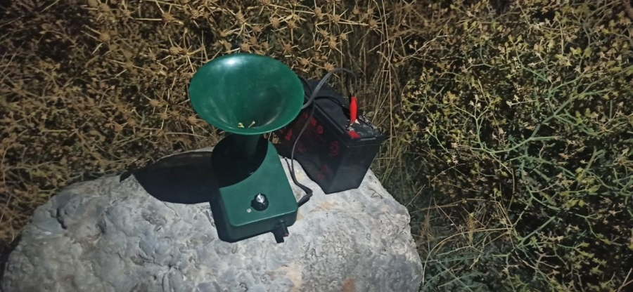 Aksaray jandarma kaçak avcıların “Sesini” kesti