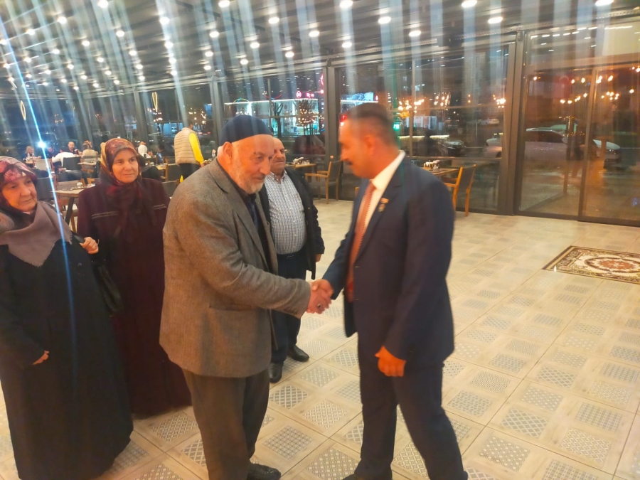 Şehit Yakınları ve Gaziler Yemekte Buluştu