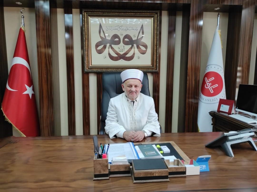 İl Müftüsü Veysel Işıldar cübbe-sarık giydirme töreni ile göreve başladı