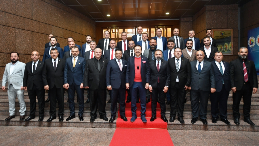 ATSO heyeti Hisarcıklıoğlu 