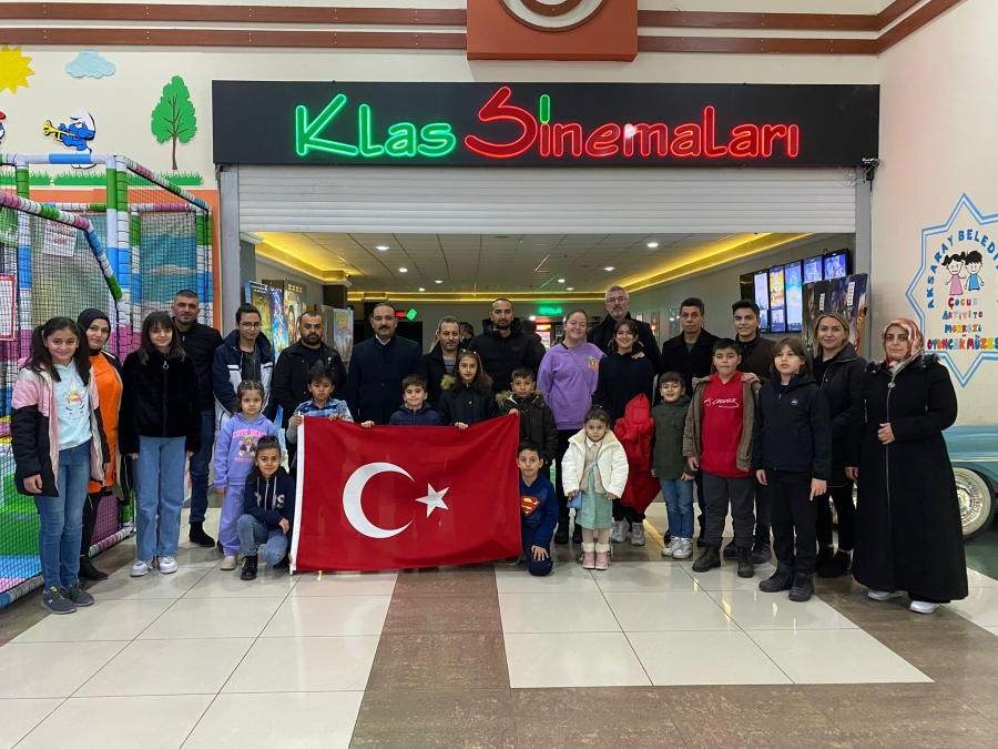 Şehit ve gazi çocukları sinema etkinliğinde buluştu 