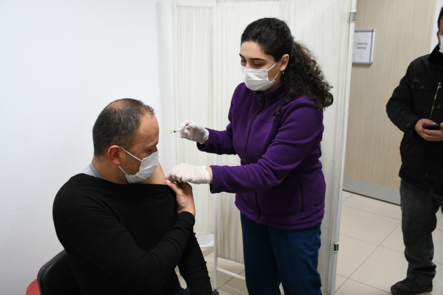 TURKOVAC aşısına Aksaray