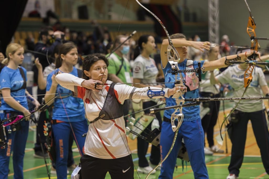 Aksaray Okçuluk kulübü sporcusu Assıya Yılmazer Avrupa 2.si oldu