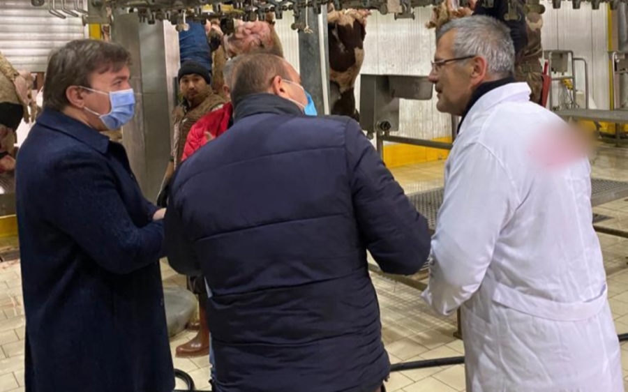 Vali Hamza Aydoğdu mezbahaneleri denetledi