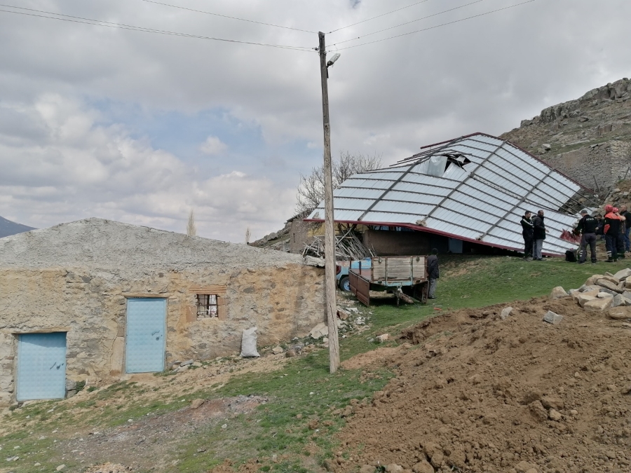 Fırtınanın yaşandığı Aksaray